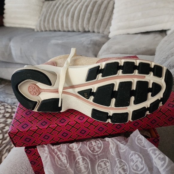 Tory Burch Pink Sneakers - Picture 2 of 5